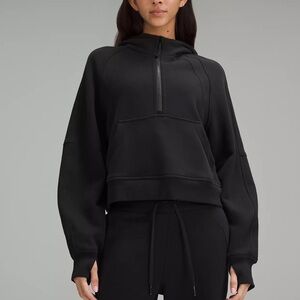 Scuba Oversized Half-Zip Hoodie